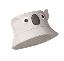 Detský klobúčik Affenzahn Kids Buckethead Koala - Šedý