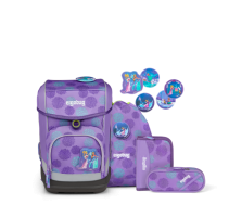 Školská taška Ergobag Cubo Set - SleighBear Glow