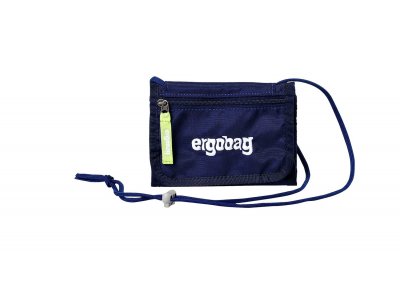 Peňaženka na krk Ergobag - modrá
